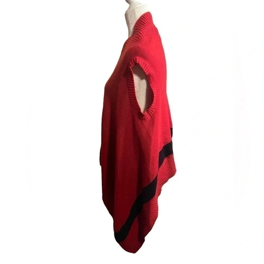 Ralph Lauren Contemporary Open Front Waterfall Vest Cardigan Size XL 16 - Picture 5 of 6